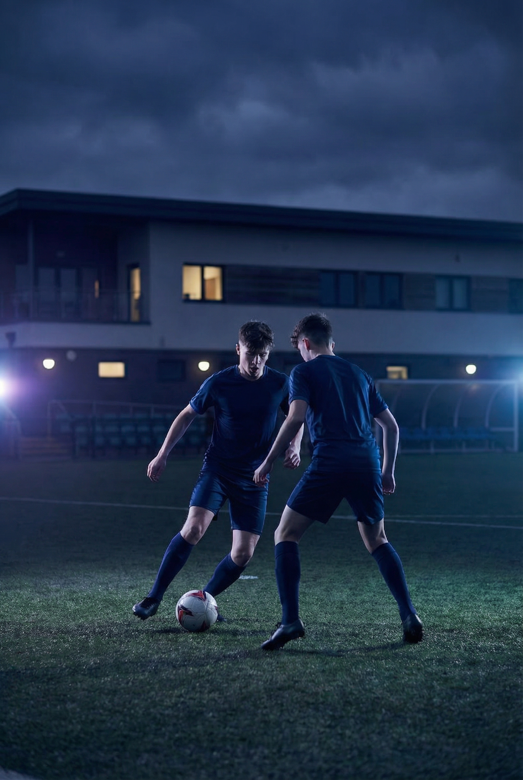 Partido de alto nivel entre academias en la SIAL